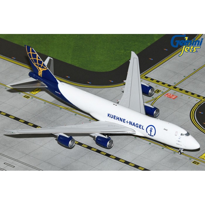 Atlas Air/Kuehne+Nagel Boeing 747-8F 1:400