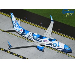阿拉斯加航空 Alaska Airlines Boeing 737-800S 'Xáat Kwáani”/”Salmon People' 1:200