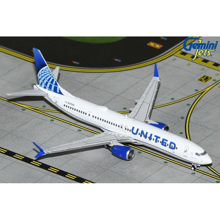 聯合航空 United Airlines Boeing 737 MAX 9 1:400
