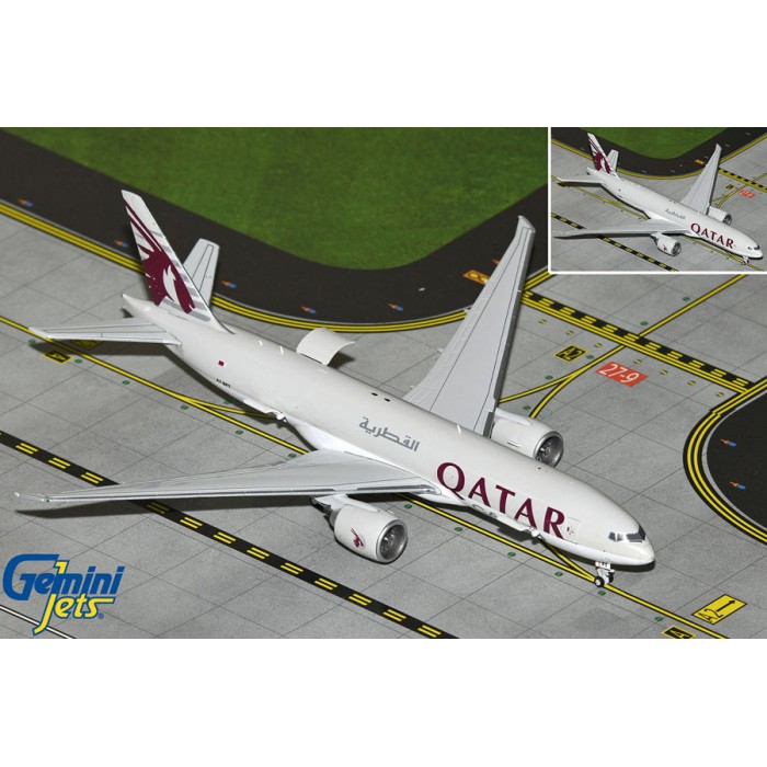 卡達航空 Qatar Airways Boeing 777-200LRF 'Interactive Series' 1:400