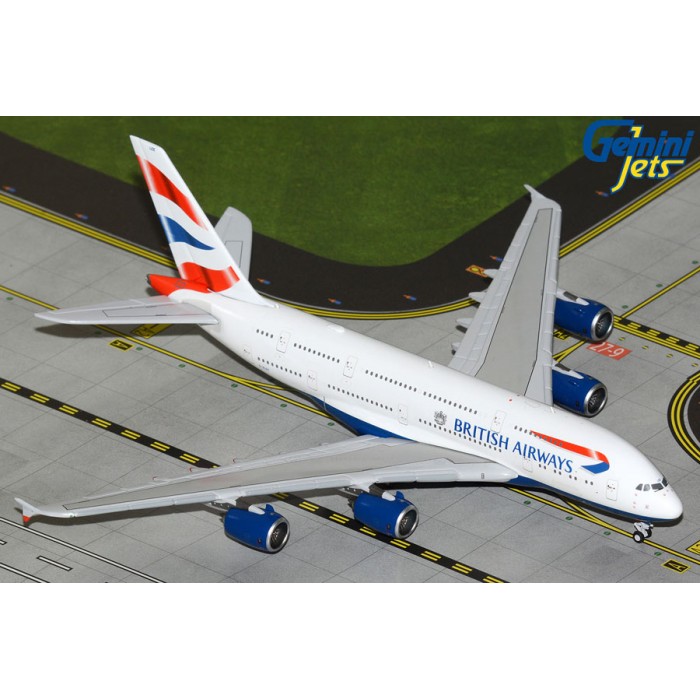 英國航空 British Airways Airbus A380-800 1:400