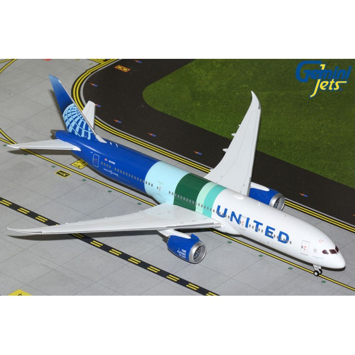 聯合航空 United Airlines Boeing 787-9 'The Future is SAF' 1:200