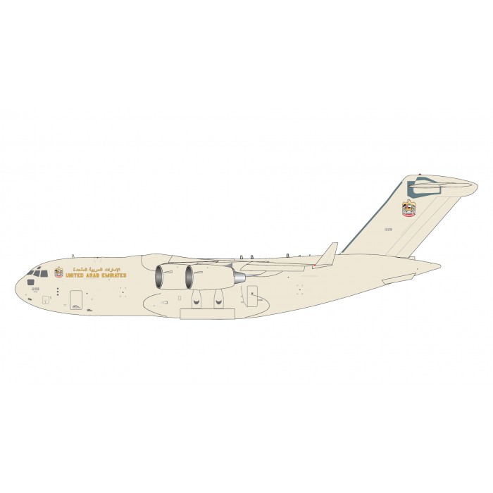 United Arab Emirates Air Force Boeing C-17A Globemaster III 1:400