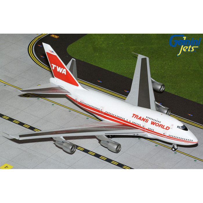 Trans World Airlines (TWA) Boeing 747SP 1:200