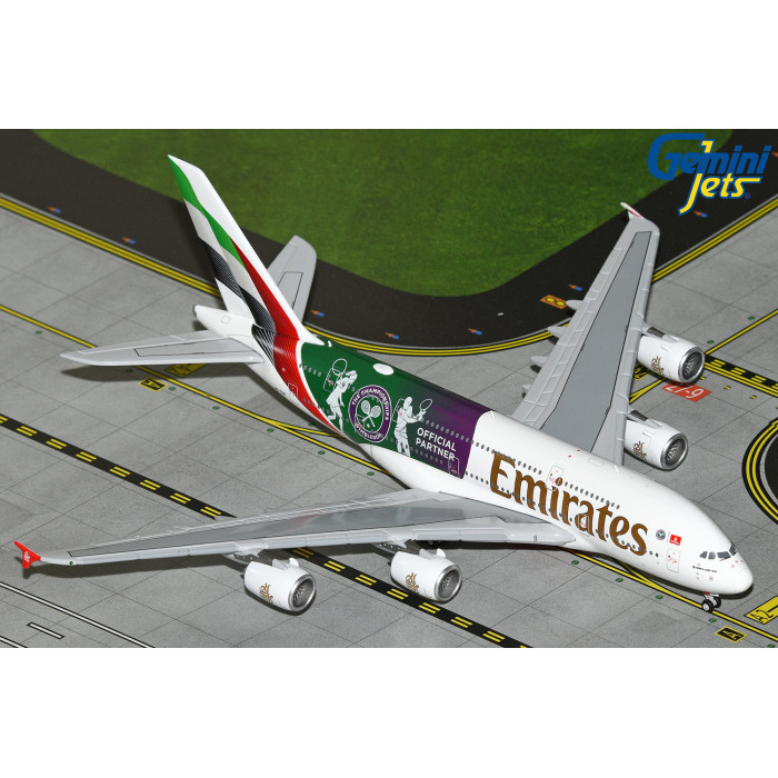 阿聯酋航空 Emirates Airbus A380-800 'Wimbledon-Official Partner' 1:400