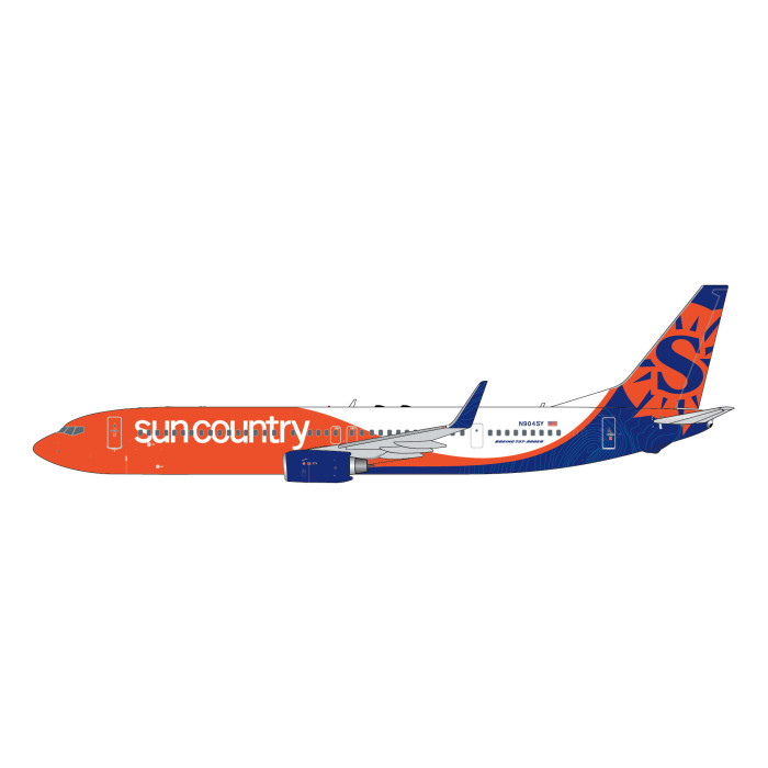 太陽城航空 Sun Country Airlines Boeing 737-900ER 1:400