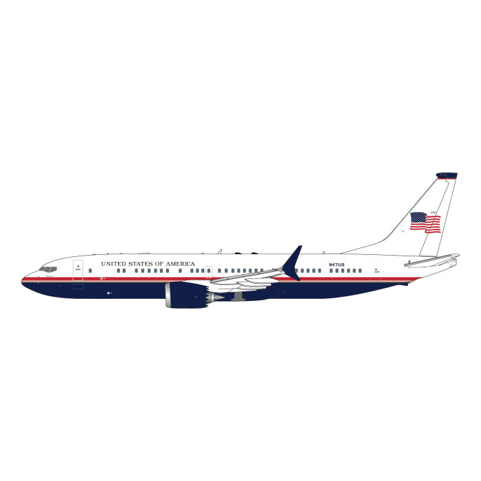 美國空軍 USAF Boeing 737 MAX 8 BBJ 1:400