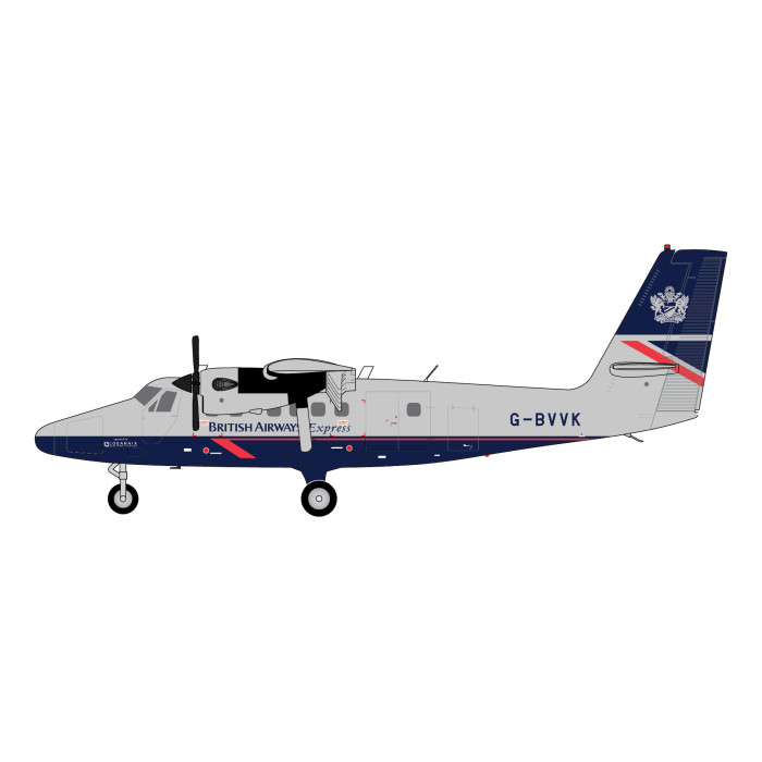 British Airways Express / Loganair DHC-6-300 Twin Otter 'Landor livery' 1:200