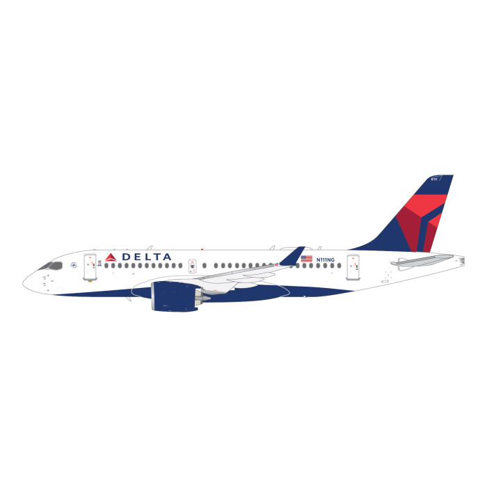 達美航空 Delta Airlines Airbus A220-100 1:200