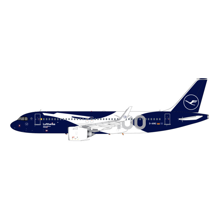 漢莎航空 Lufthansa Airbus A320neo '100' years livery 1:200