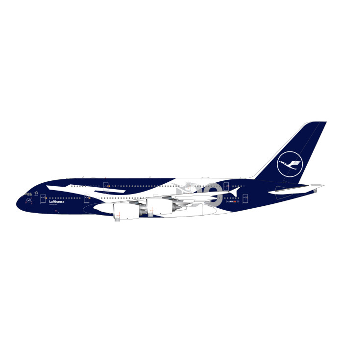 漢莎航空 Lufthansa Airbus A380-800 '100' years livery 1:200