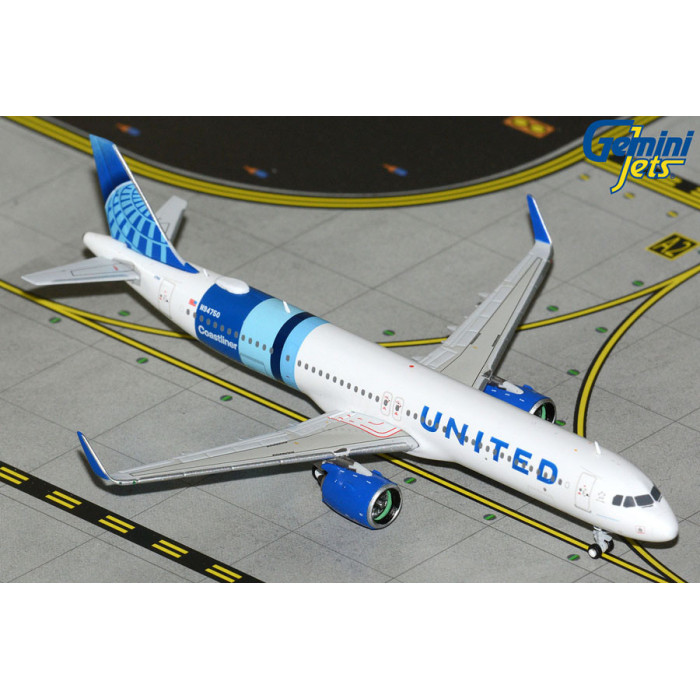 United Airlines Airbus A321neo 'Coastliner' 1:400