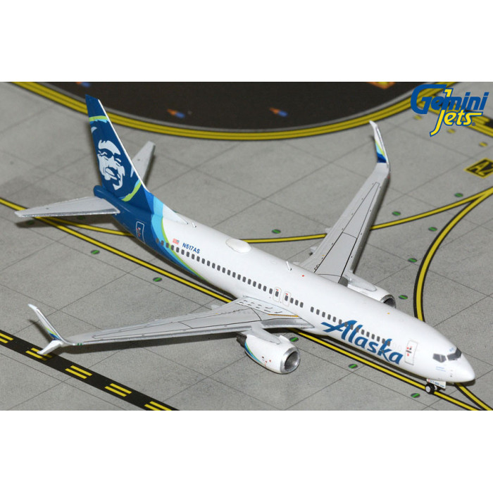 阿拉斯加航空 Alaska Airlines Boeing 737-800S 1:400