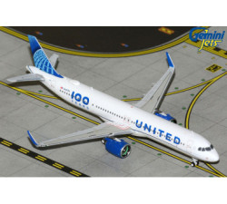 聯合航空 United Airlines Airbus A321neo '100 Years' 1:400
