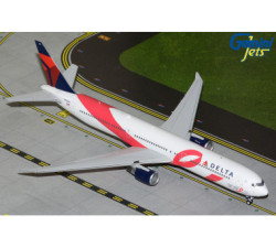 達美航空 Delta Airlines Boeing 767-400ER 'BCRF' breast cancer red ribbon 1:200