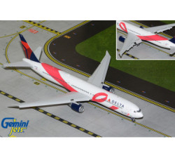 達美航空 Delta Airlines Boeing 767-400ER 'BCRF' breast cancer red ribbon (Flaps-down version) 1:200