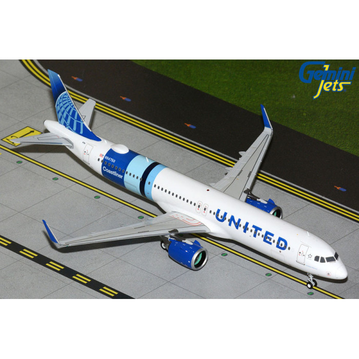 United Airlines Airbus A321neo 'Coastliner' 1:200