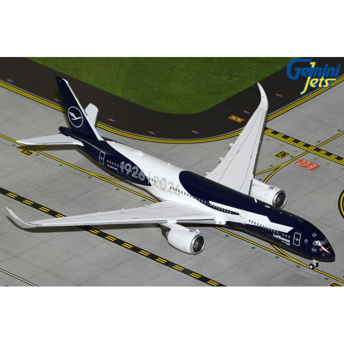 Lufthansa Airbus A350-900 '100' years livery 1:400