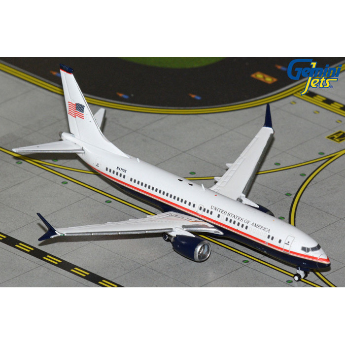 美國空軍 USAF Boeing 737 MAX 8 BBJ 1:400