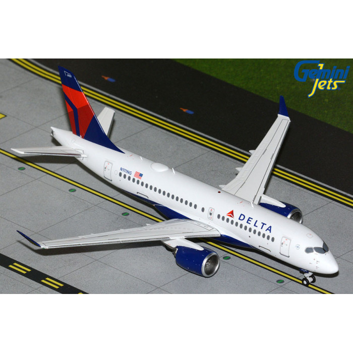 達美航空 Delta Airlines Airbus A220-100 1:200