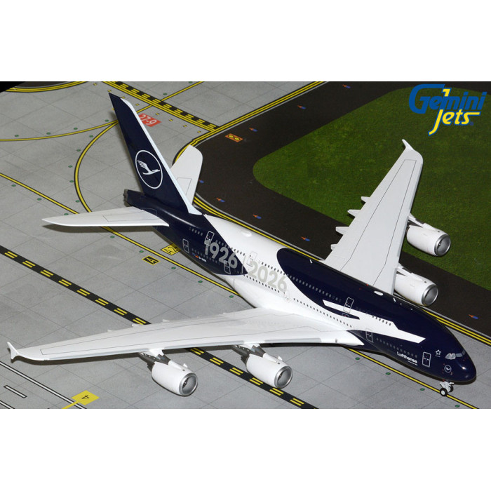 漢莎航空 Lufthansa Airbus A380-800 '100' years livery 1:200