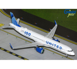 聯合航空 United Airlines Airbus A321neo '100 Years' 1:200