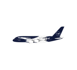 Lufthansa Airbus A380-800 '100' years livery 1:400