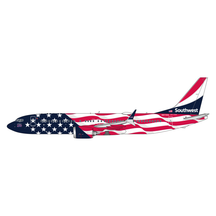 Southwest Airlines Boeing 737 MAX 8 'Liberty One'/'America250' (flag liv.) 1:400