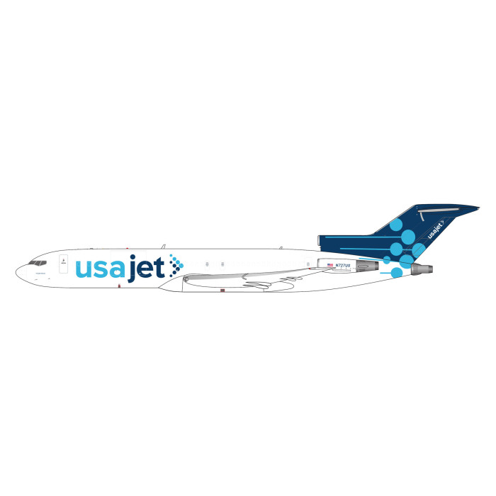 USAJet Airlines Boeing 727-200F (Adv.) 'last operating 727 in the U.S.' 1:400