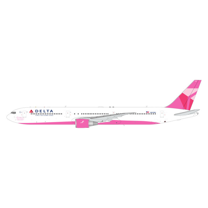 Delta Airlines Boeing 767-400ER 'pink plane/breast cancer' 1:200