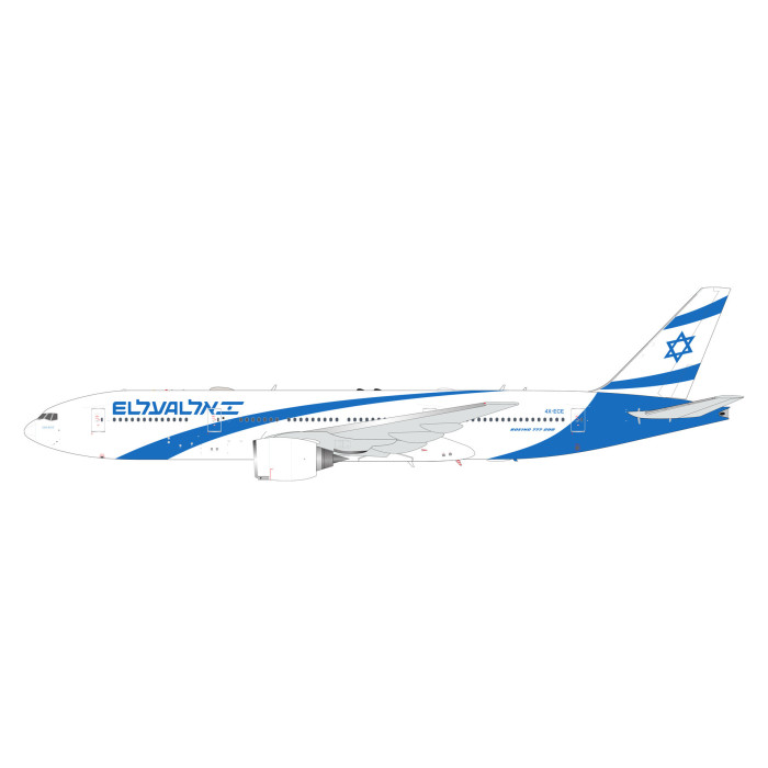 El Al Israel Airlines Boeing 777-200ER 1:200