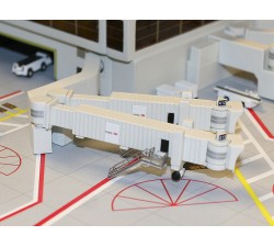 1:400 機場空橋組-雙走道寬體 (3件)